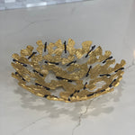 Gold Butterfly Basket