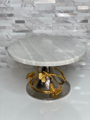 Butterfly Marble Cake stand