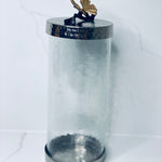 Butterfly Canisters Gold
