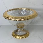 Gold Ruffle Bowl