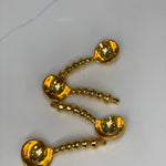 Gold Gilded Beaded Spoon