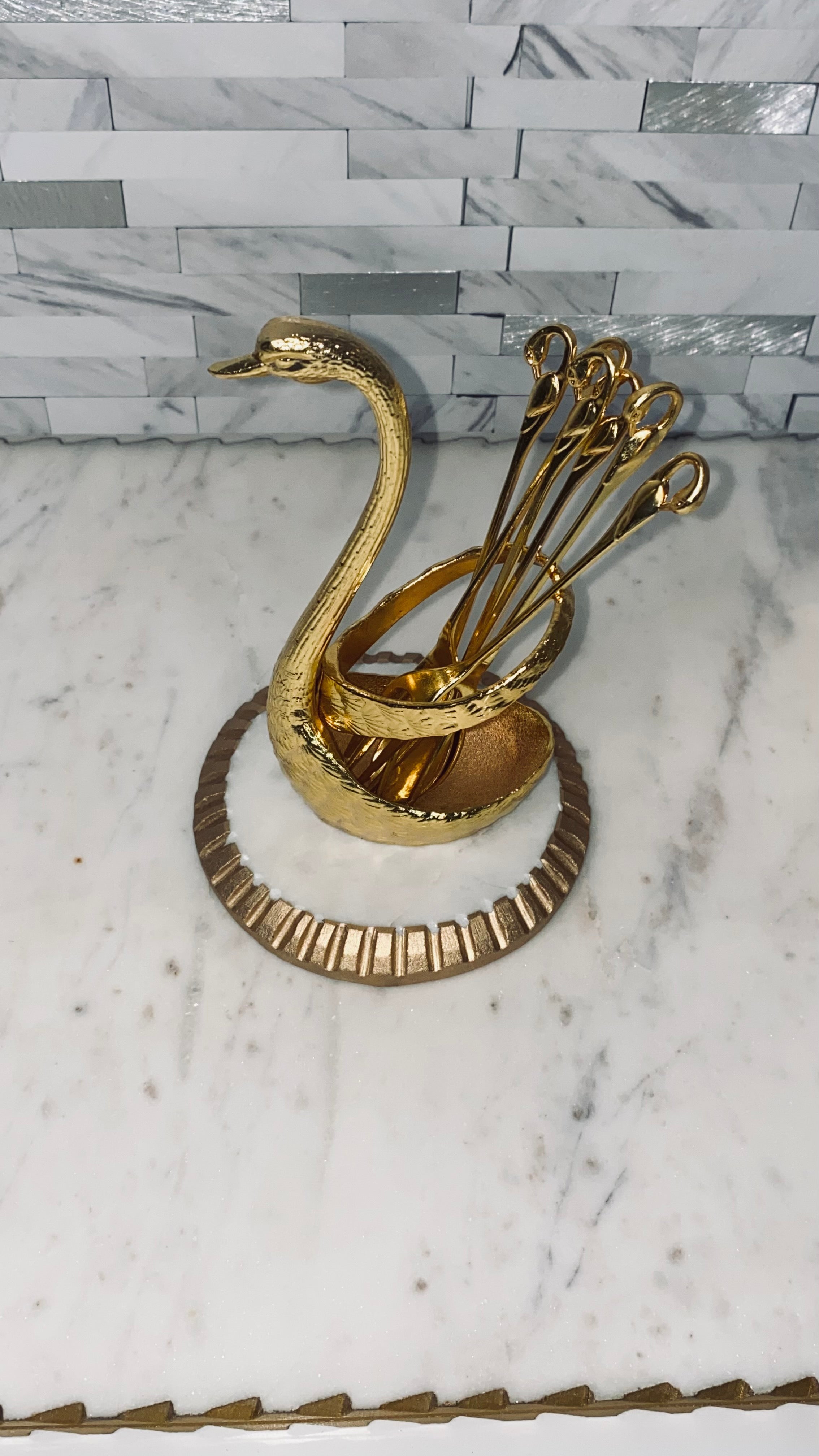 Luxury Swan Set 7 piece set