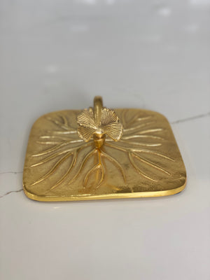 Gold Butterfly Napkin Holder