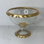 Gold Ruffle Bowl
