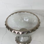 Silver Ruffle Bowl