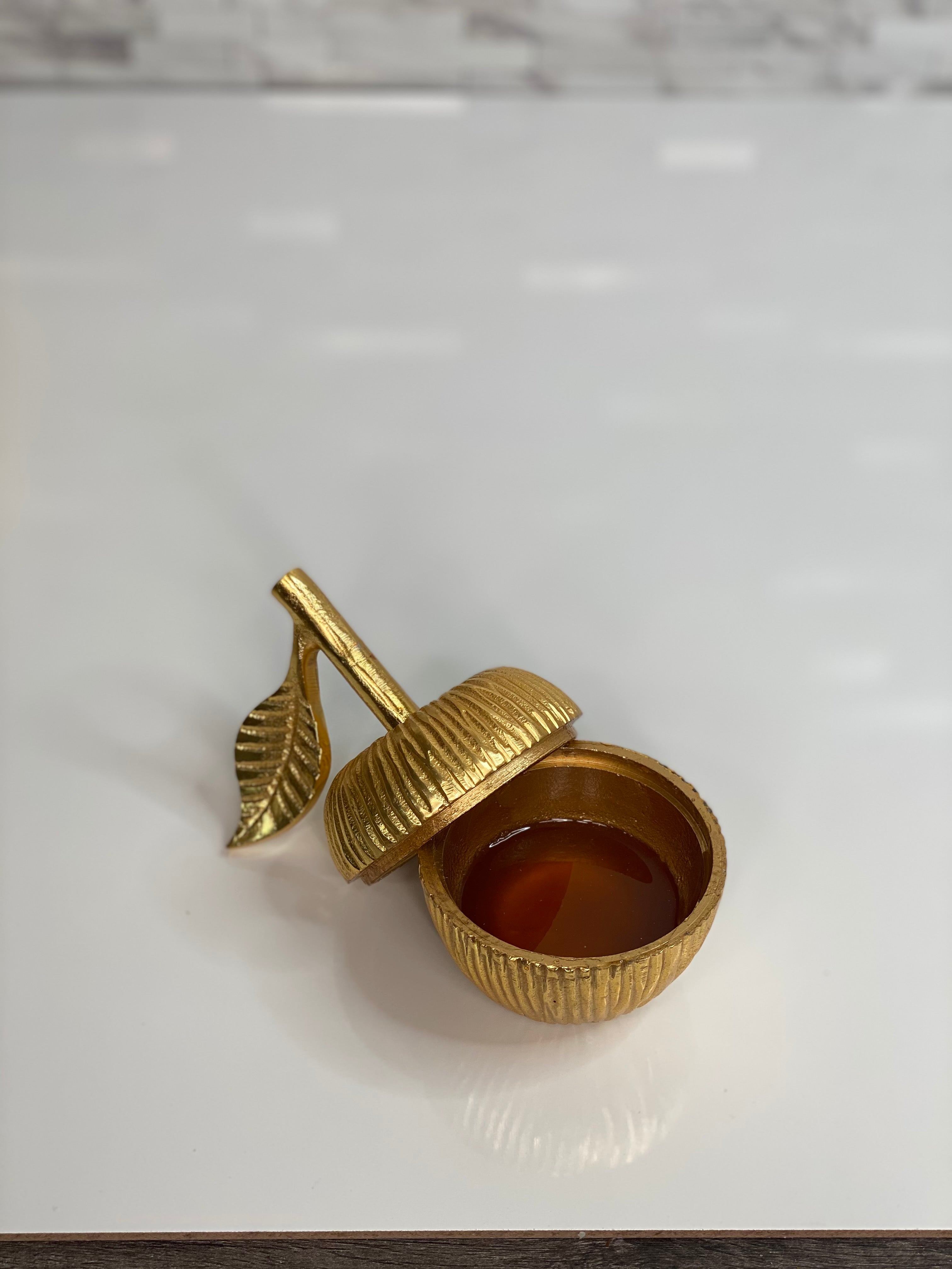 Gold Apple Bowl