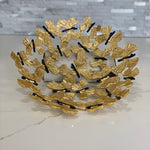 Gold Butterfly Basket
