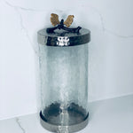 Butterfly Canisters Gold