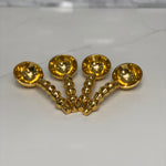 Gold Gilded Beaded Spoon