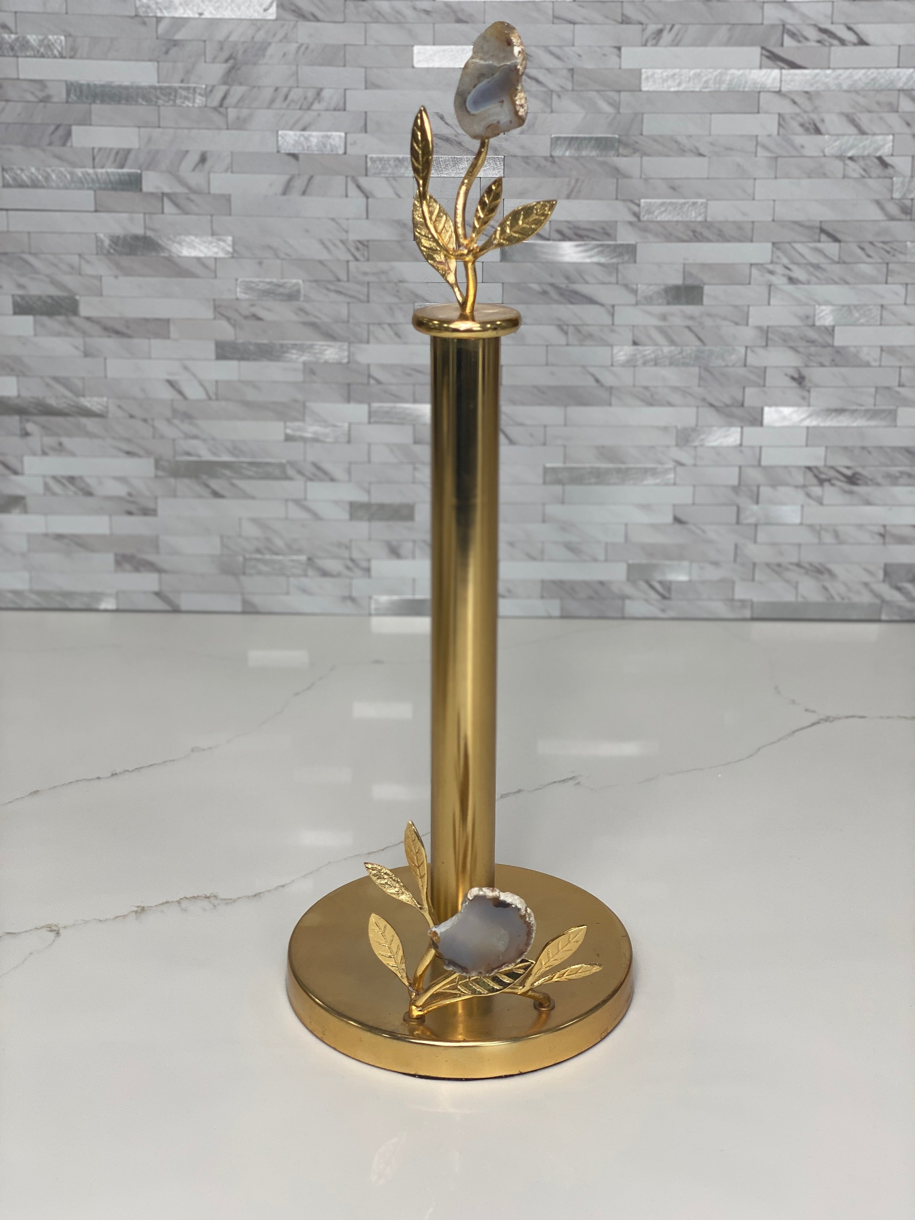 Agate Paper Towel Holder