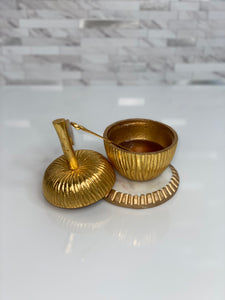 Gold Apple Bowl