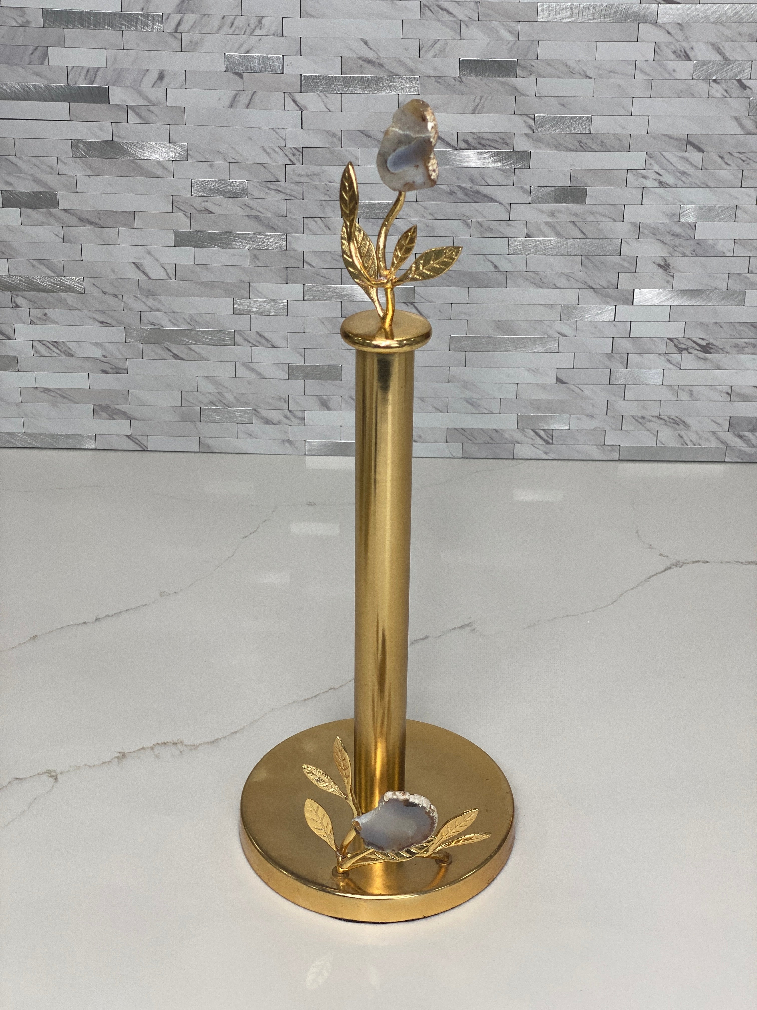 Agate Paper Towel Holder