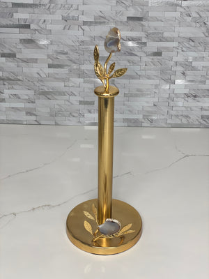 Agate Paper Towel Holder