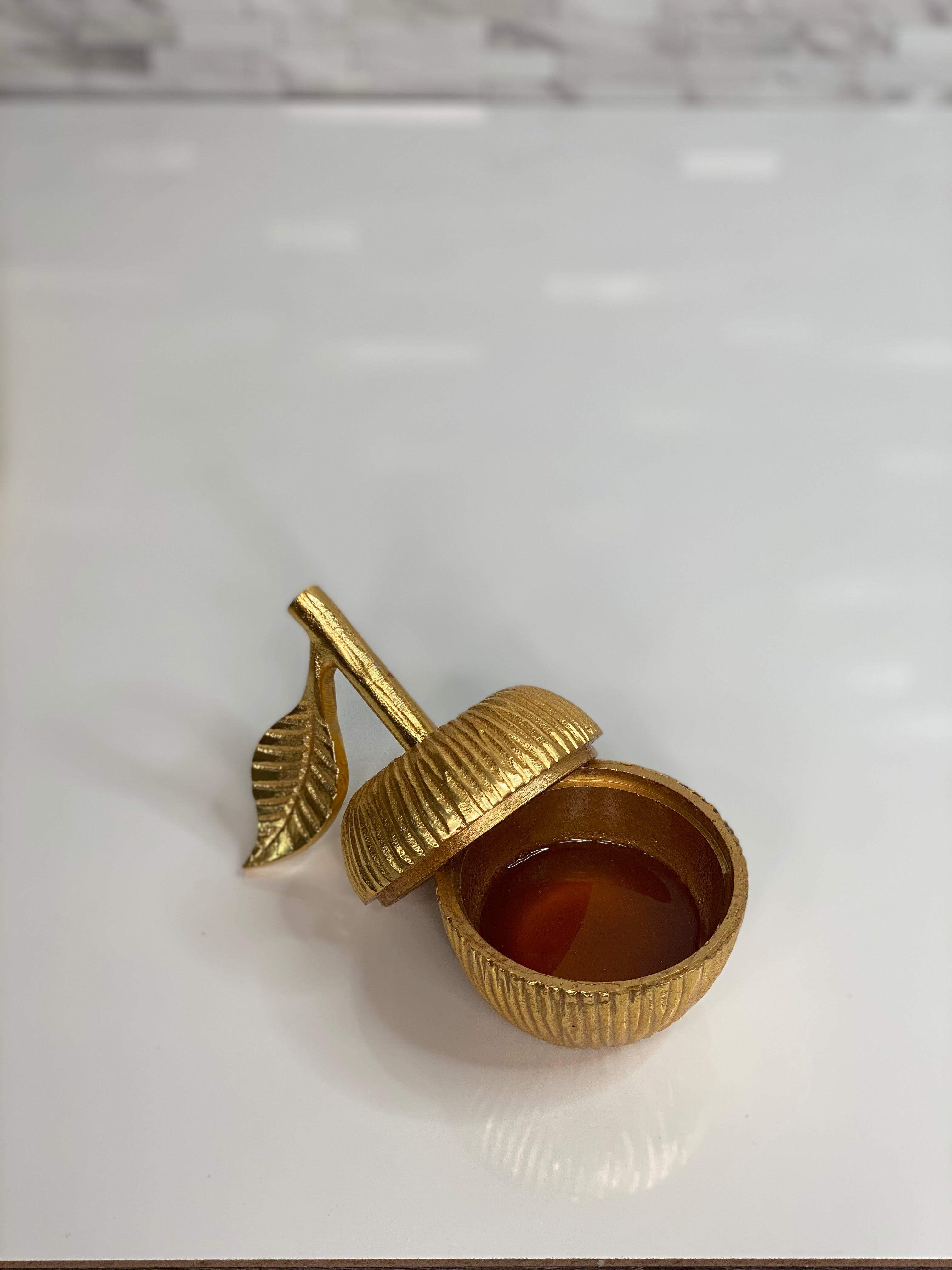 Gold Apple Bowl