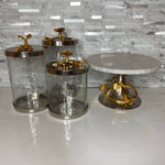 Butterfly Marble Cake stand