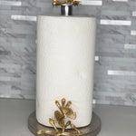 Gold Butterfly Paper Towel Holder