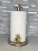 Gold Butterfly Paper Towel Holder