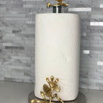 Gold Butterfly Paper Towel Holder