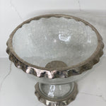 Silver Ruffle Bowl